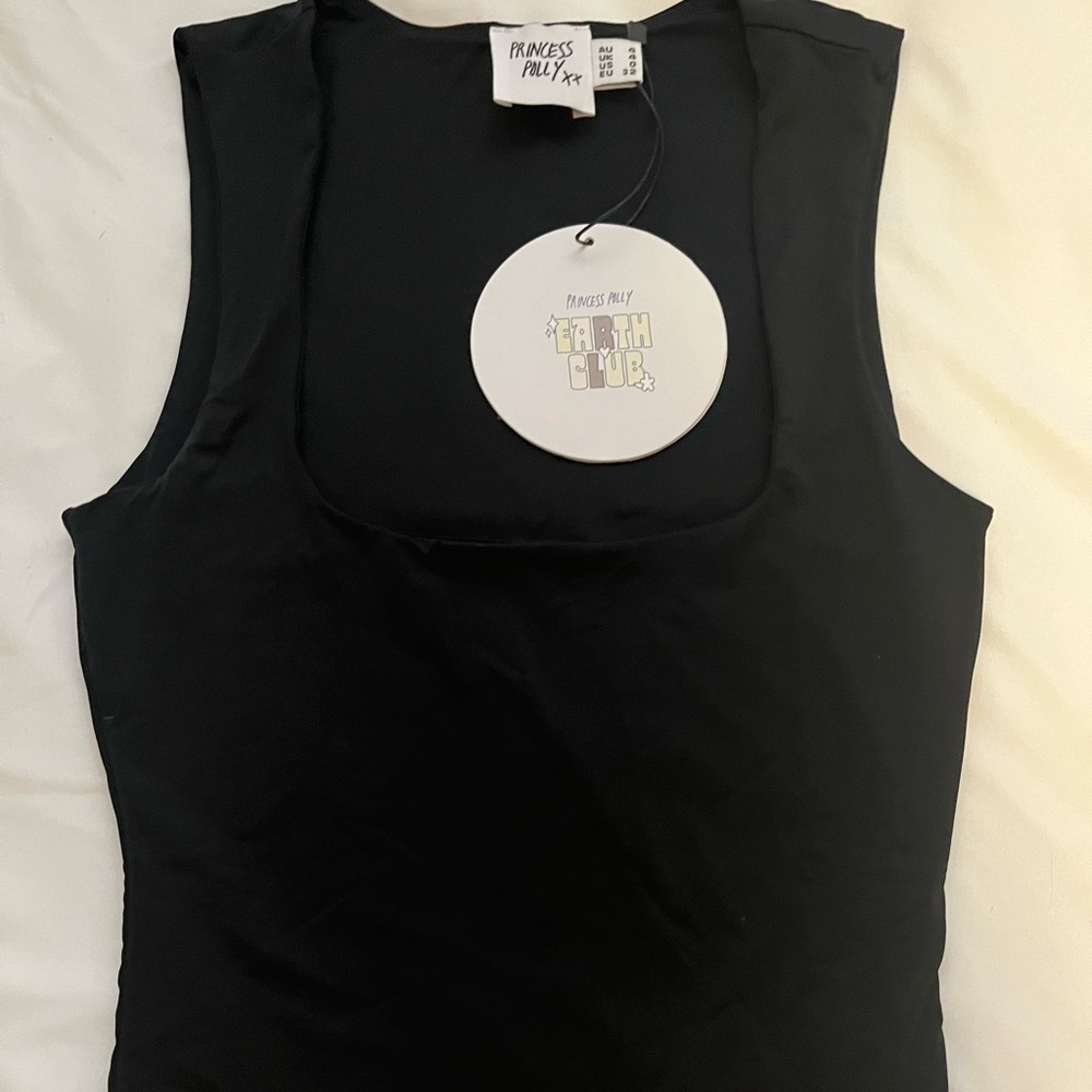 princess polly low neck tank